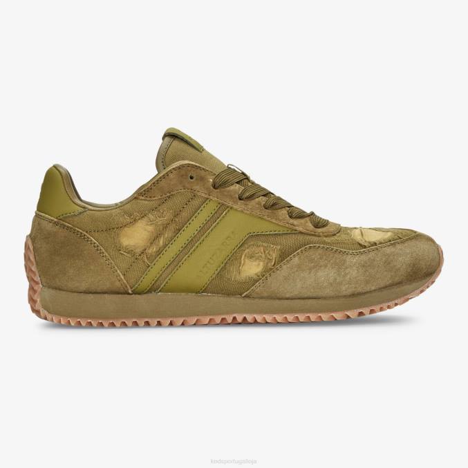 Keds x Altuzarra sapatilha renascentista R28H116 calçados Exército verde mulheres