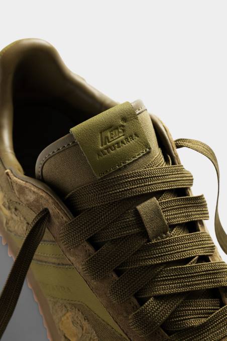 Keds x Altuzarra sapatilha renascentista R28H116 calçados Exército verde mulheres