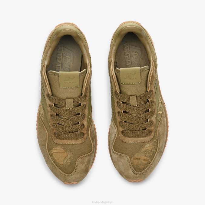 Keds x Altuzarra sapatilha renascentista R28H116 calçados Exército verde mulheres