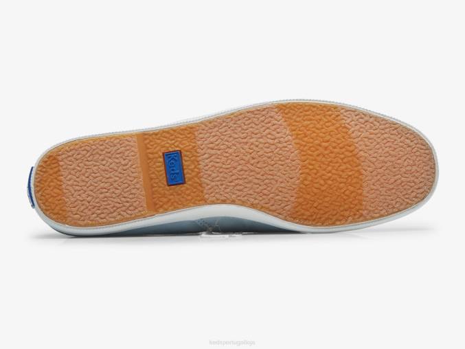 Keds Tênis chinelo de sarja lavável chillax R28H60 calçados azul claro mulheres