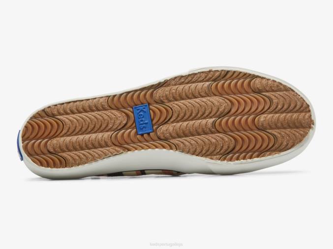 Keds Tênis ecologicamente correto de dois andares R28H14 calçados preto multi mulheres