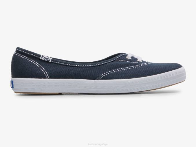 Keds o mini tênis de lona R28H7 calçados marinha mulheres