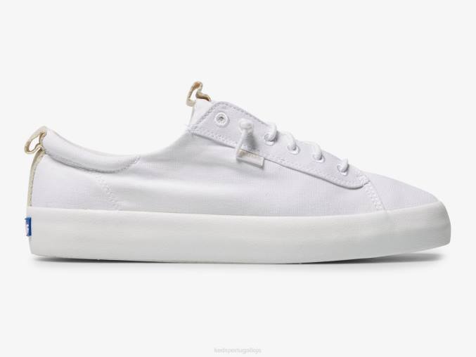 Keds sapatilha antiderrapante em lona R28H59 calçados branco mulheres