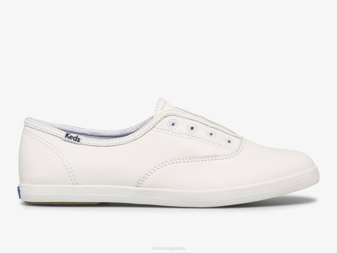 Keds sapatilha de couro chillax R28H37 calçados branco mulheres