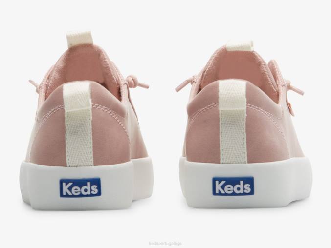 Keds sapatilha de couro sintético propina R28H212 calçados lilás mulheres