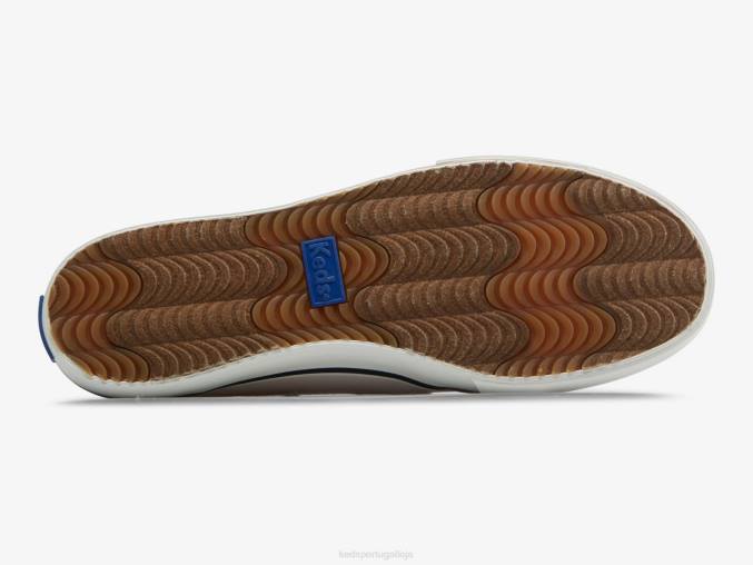 Keds sapatilha de lona de dois andares R28H66 calçados lt rosa mulheres