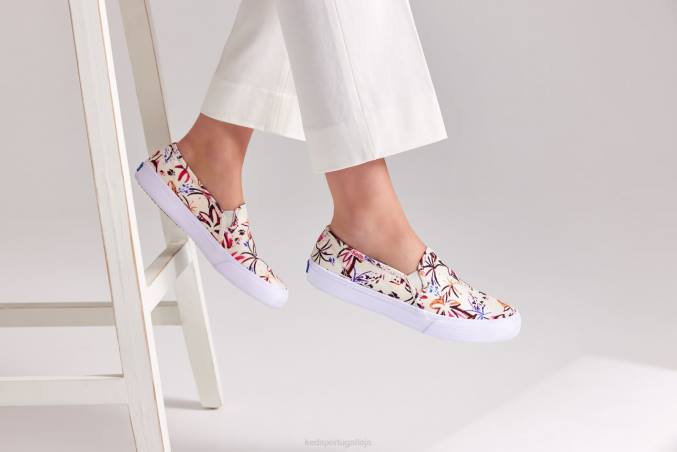 Keds tênis com estampa de ilha de dois andares R28H21 calçados cinza rosa mulheres