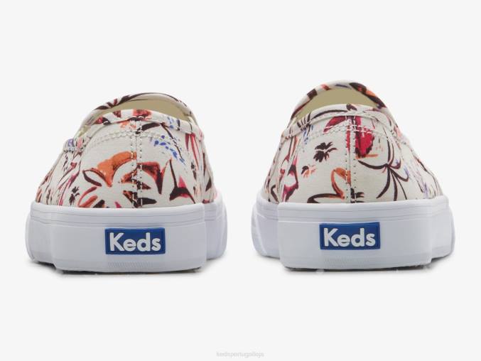 Keds tênis com estampa de ilha de dois andares R28H21 calçados cinza rosa mulheres
