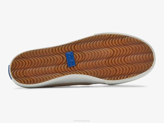 Keds tênis de camurça perf double decker R28H69 calçados luz rosa mulheres