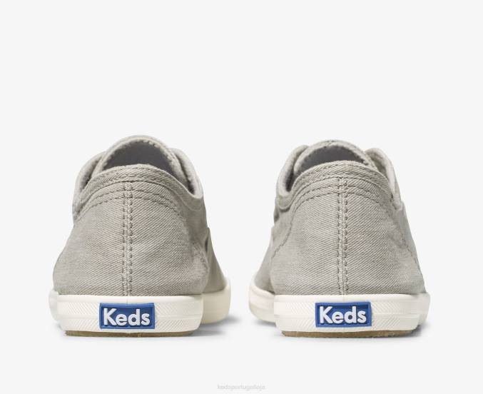 Keds tênis slip on lavável chillax R28H41 calçados garoa cinza mulheres