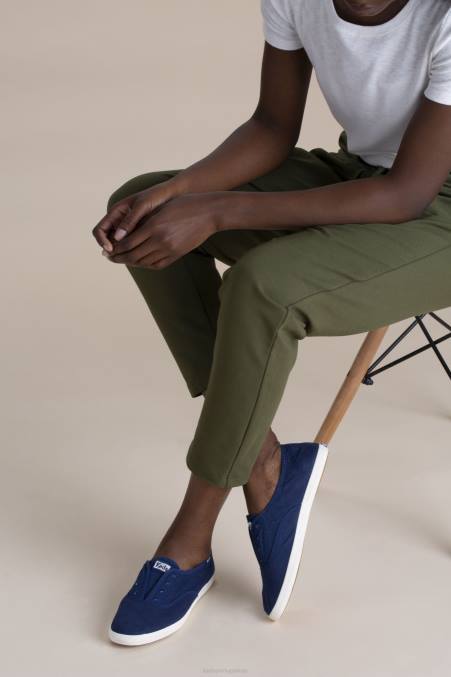 Keds tênis slip on lavável chillax R28H43 calçados azul mulheres