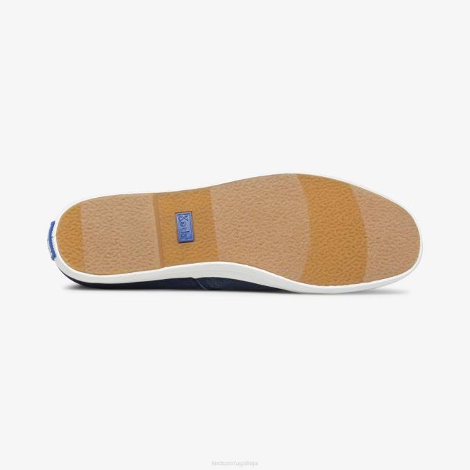 Keds tênis slip on lavável chillax R28H43 calçados azul mulheres