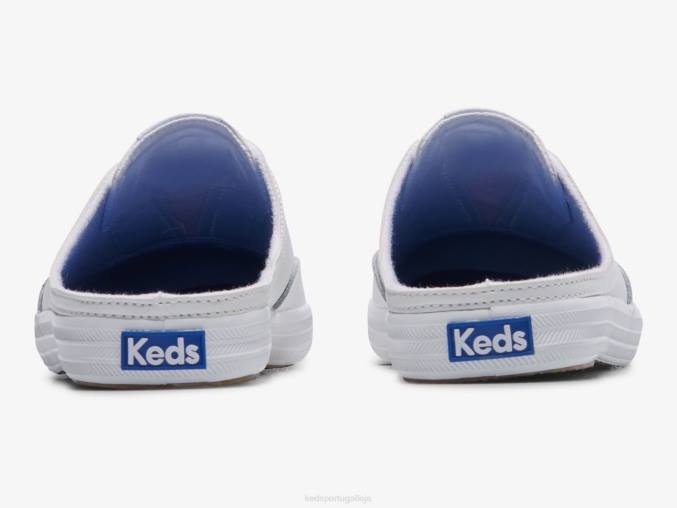Keds tênis moxie mule em couro R28H52 calçados branco mulheres