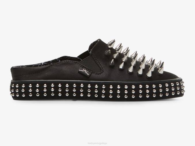 Keds x Maisie Wilen Kickback Mule Stud Slip on Sneaker R28H56 calçados preto mulheres