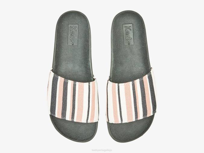 Keds Bliss slip on ecológico R28H17 calçados preto multi mulheres