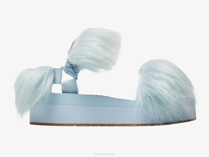 Keds x Maisie Wilen plataforma trio R28H57 calçados azul mulheres