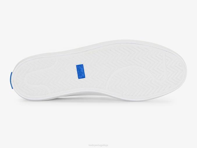 Keds sapatilha de couro R28H31 calçados branco mulheres