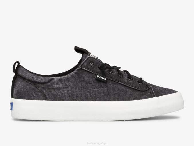 Keds tênis lavável em lona de propina R28H33 calçados preto mulheres