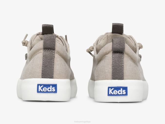 Keds tênis lavável em lona de propina R28H34 calçados cinza mulheres
